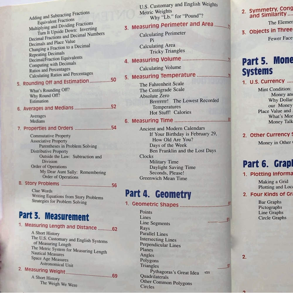 Everything You Need to Know About Math Homework Reference Book - Picture 4 of 9